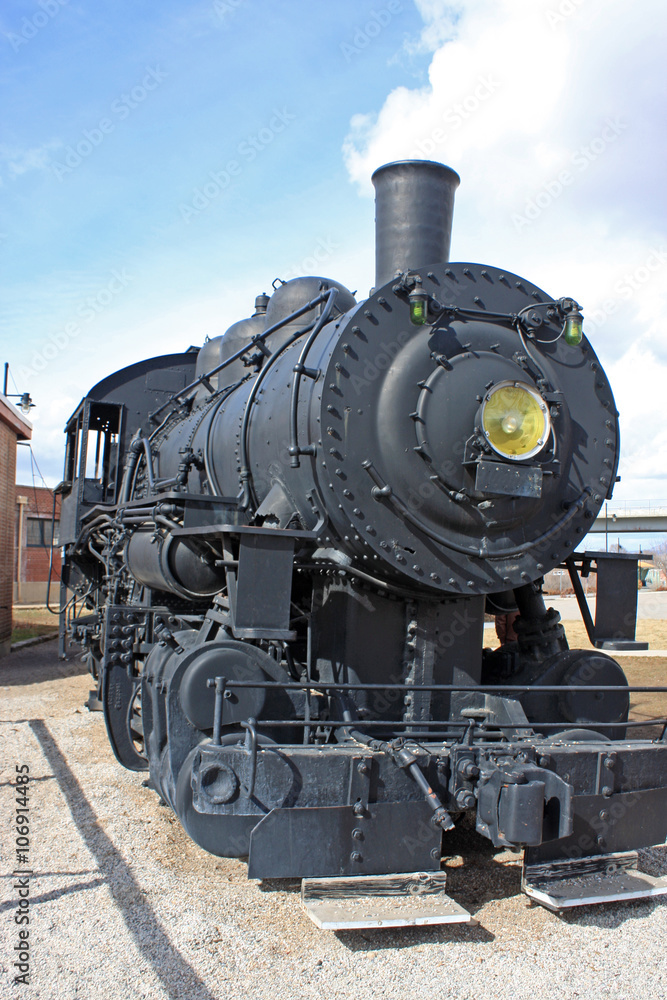 Obraz premium Vintage Steam Engine