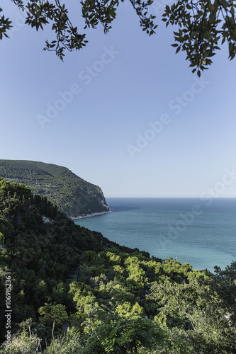 Coast at Sirolo, Italy photo