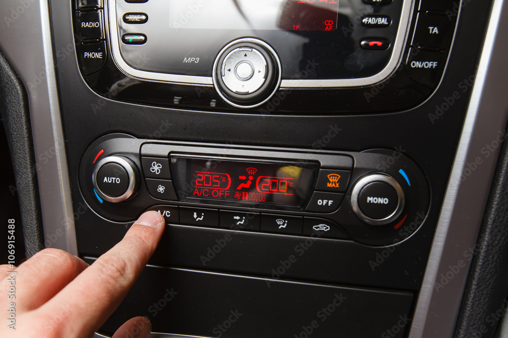 Fototapeta premium Car Air Conditioner