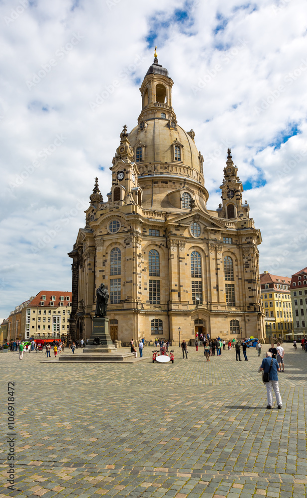 Dresden, Lutheran church, the Frauenkirche in Dresden