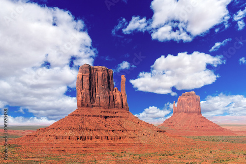 The Mittens in Monument Valley