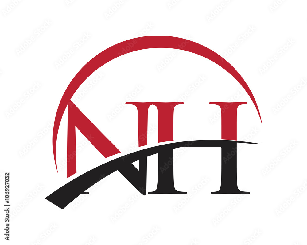 NH red letter logo swoosh NH red letter logo swoosh