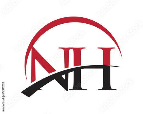 NH red letter logo swoosh