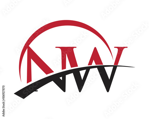 NW red letter logo swoosh