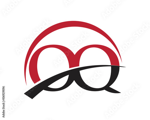 OQ red letter logo swoosh