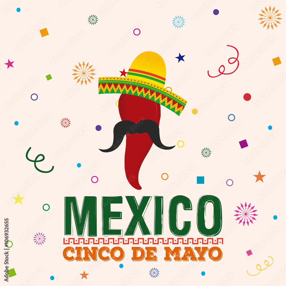 Fototapeta premium Cinco de mayo