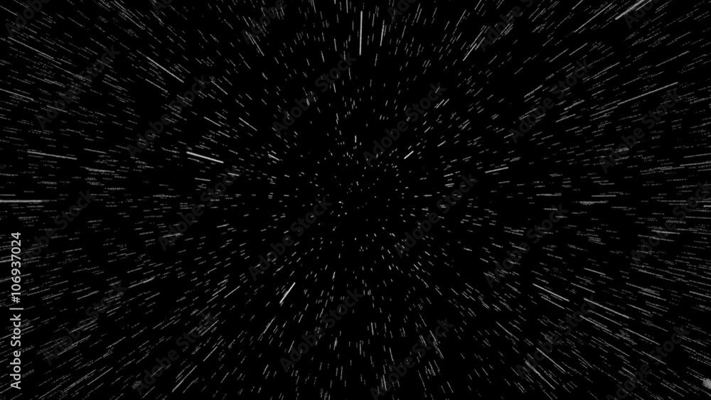 Stars, Space Warp, Seamless Loop Stars, Space Warp, Seamless Loop