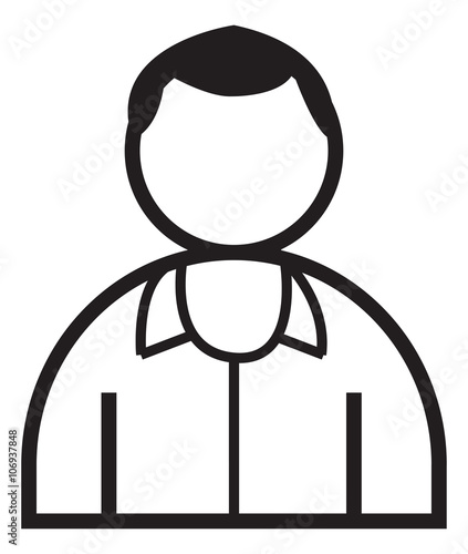 People Icon avatar clipart