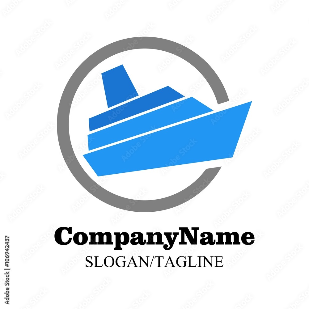cruise logo icon Vector cruise logo icon Vector