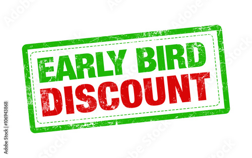 Early bird DISCOUNT red sta...