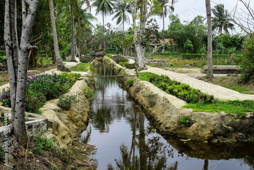 Son My, Vietnam - March 23, 2016: The My Lai Massacre memorial site. The My Lai massacre was the Vietnam War mass killing of between 347 and 504 unarmed civilians in South Vietnam on March 16, 1968.