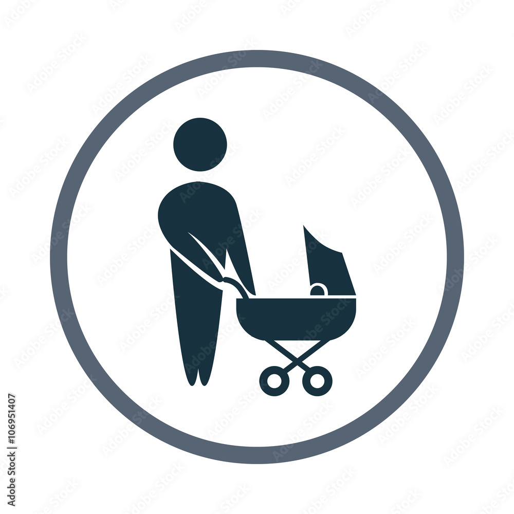 Father with child icon