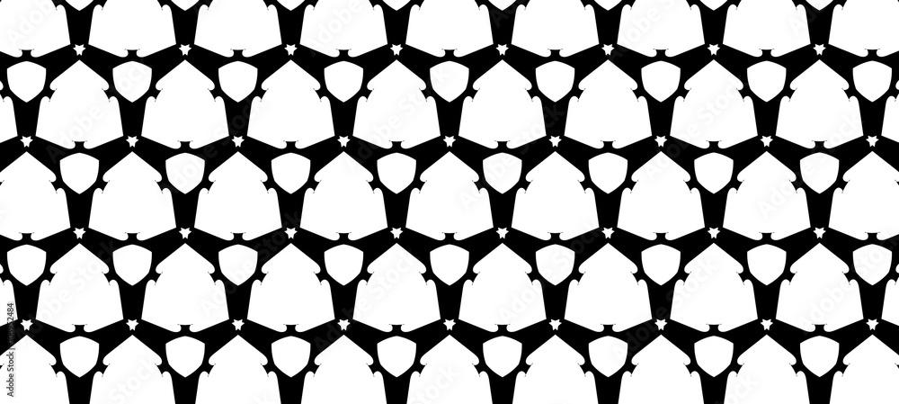 Ornament with elements of black and white. N
Ornament with elements of black and white. N