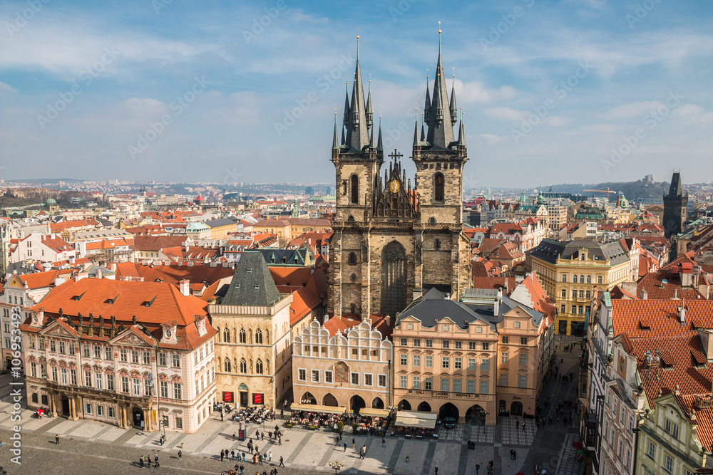 Fototapeta premium Altstädter Ring Prag