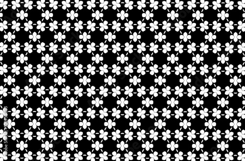 Black and white ornament. X

