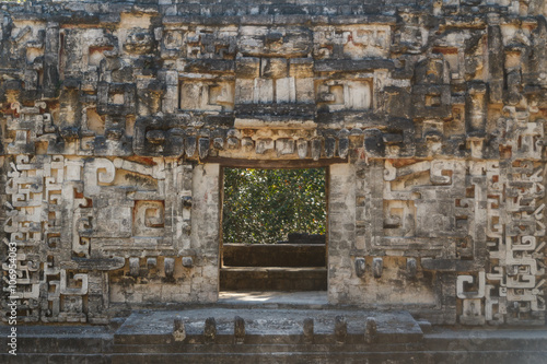 Ruins of the ancient Mayan city of Chicanna, Mexico