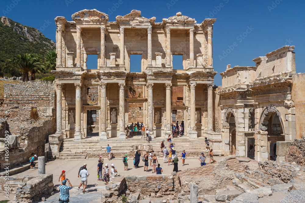Ruins of the ancient city of Ephesus, Turkey
