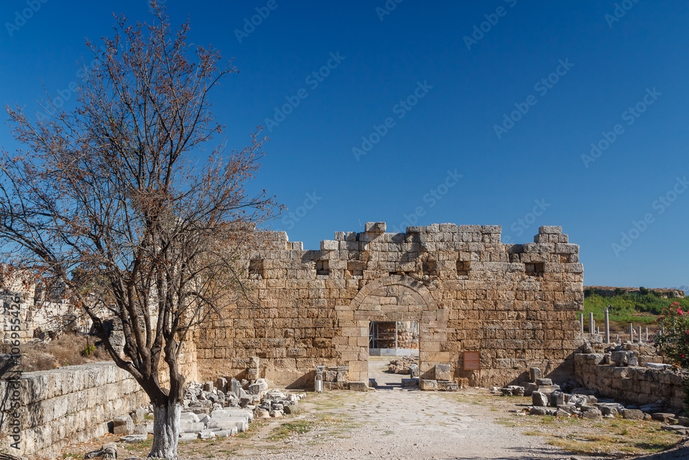 Ruins of the ancient city of Perge, Turkey Ruins of the ancient city of Perge, Turkey