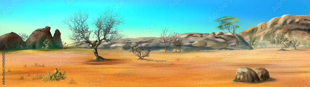 Obraz premium African Savannah. Image Three