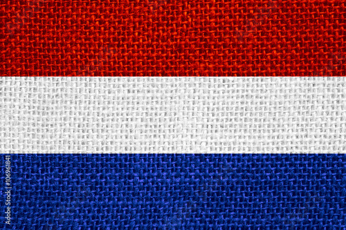 Fototapet flag of Holland