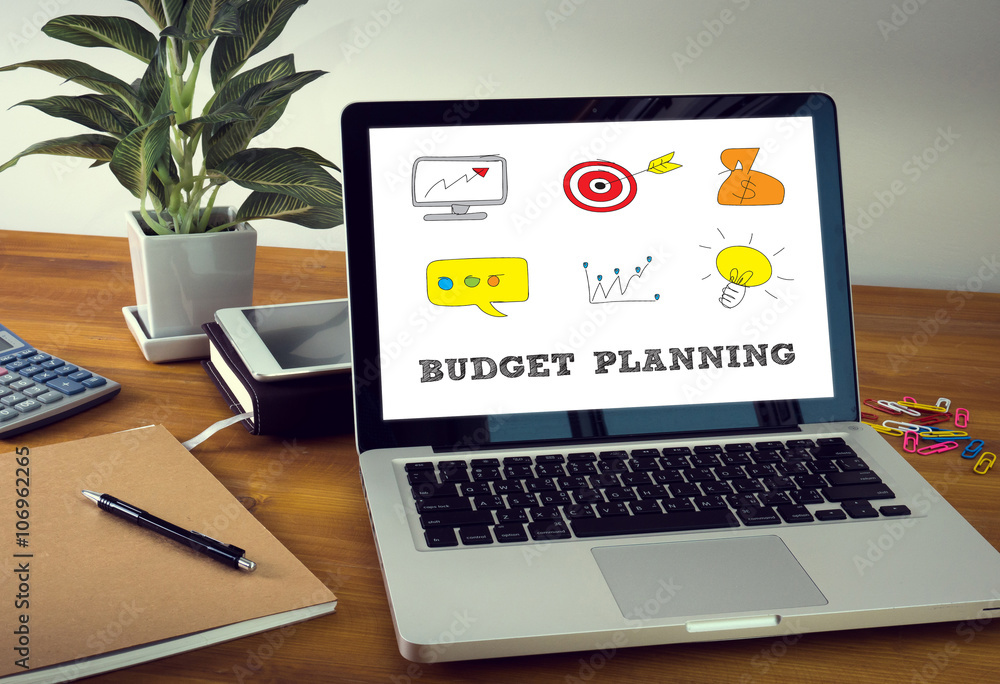 Fototapeta premium BUDGET PLANNING