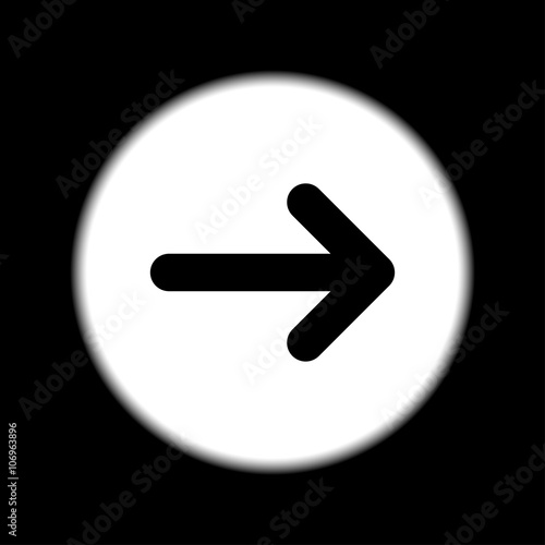 Vector icon arrow