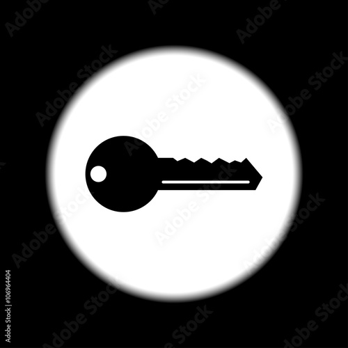 Key vector icon