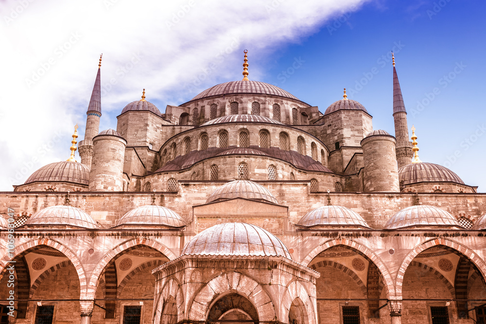 Obraz premium Blue Mosque Sultan Ahmet Cami
