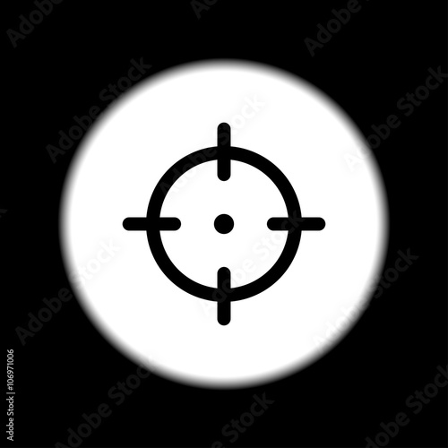 Sight device icon.