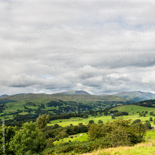 An aerial View of Windermere Lake from Orrest Head