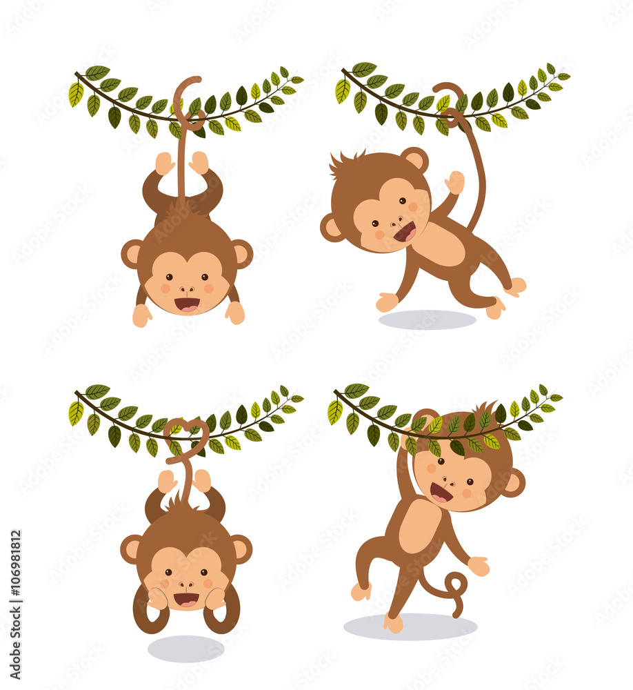 cute monkey design cute monkey design