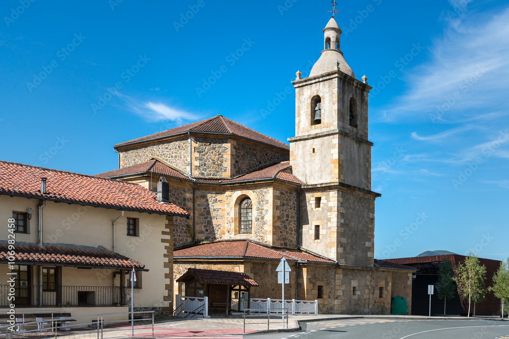 Church of Mendieta, Spain