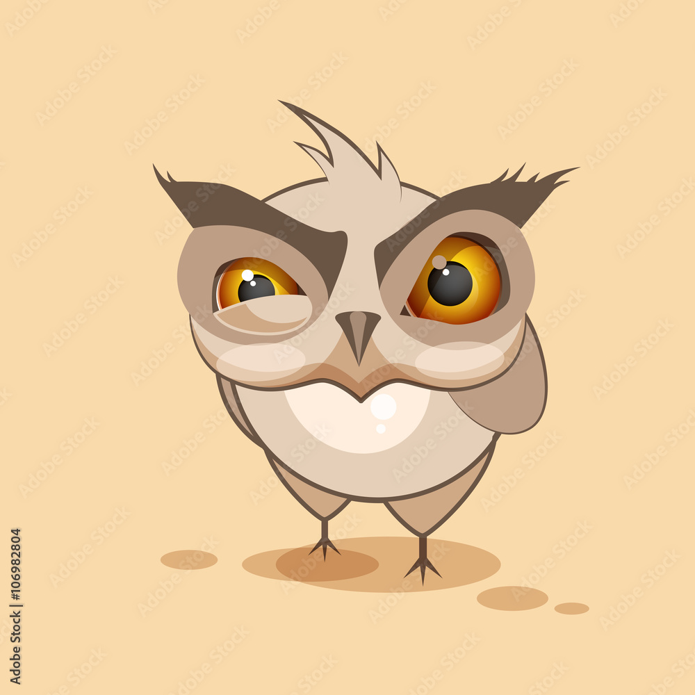 Owl is angry Owl is angry