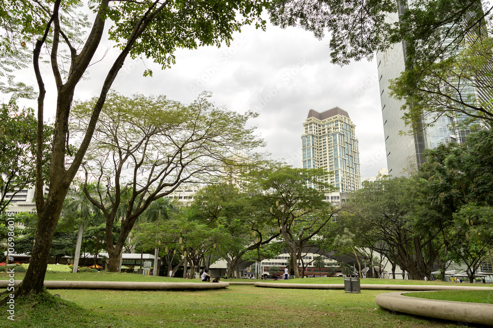 Park in Makati center