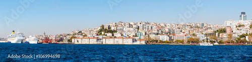 panorama of old districts Istanbul