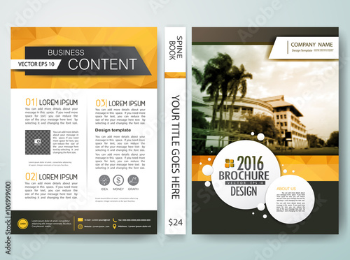 Vector brochure,magazine,modern flyers,cover,annual report,design templates,layout,orange abstract polygons,background in a4 size,To adapt for business poster,portfolio,presentation,illustration