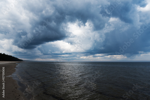 Dark Baltic sea. © Janis Smits