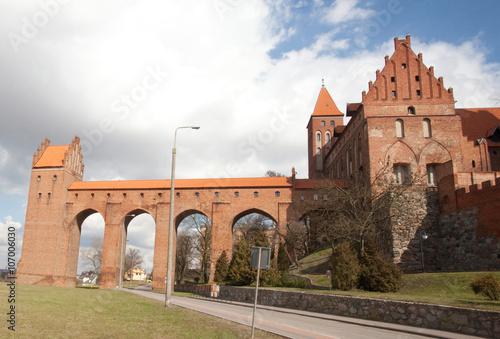 Zamek w Kwidzynie - Widok na gdanisko, Polska