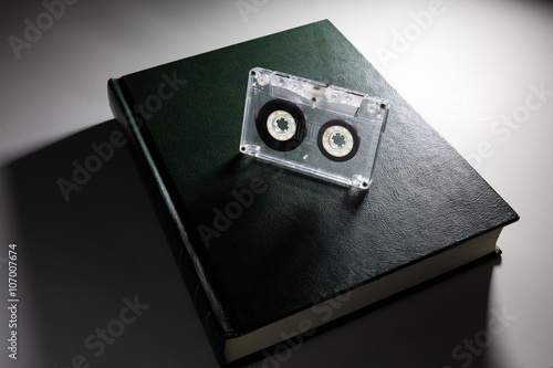 book and a cassette