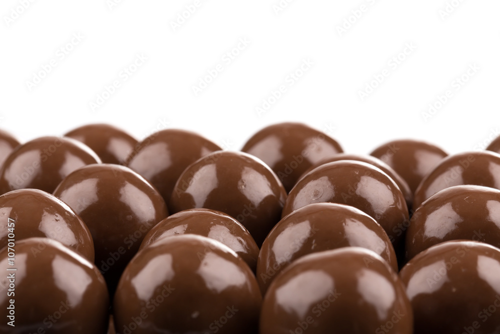 Multiple chocolate ball candies Multiple chocolate ball candies
