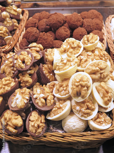 bombones con nueces