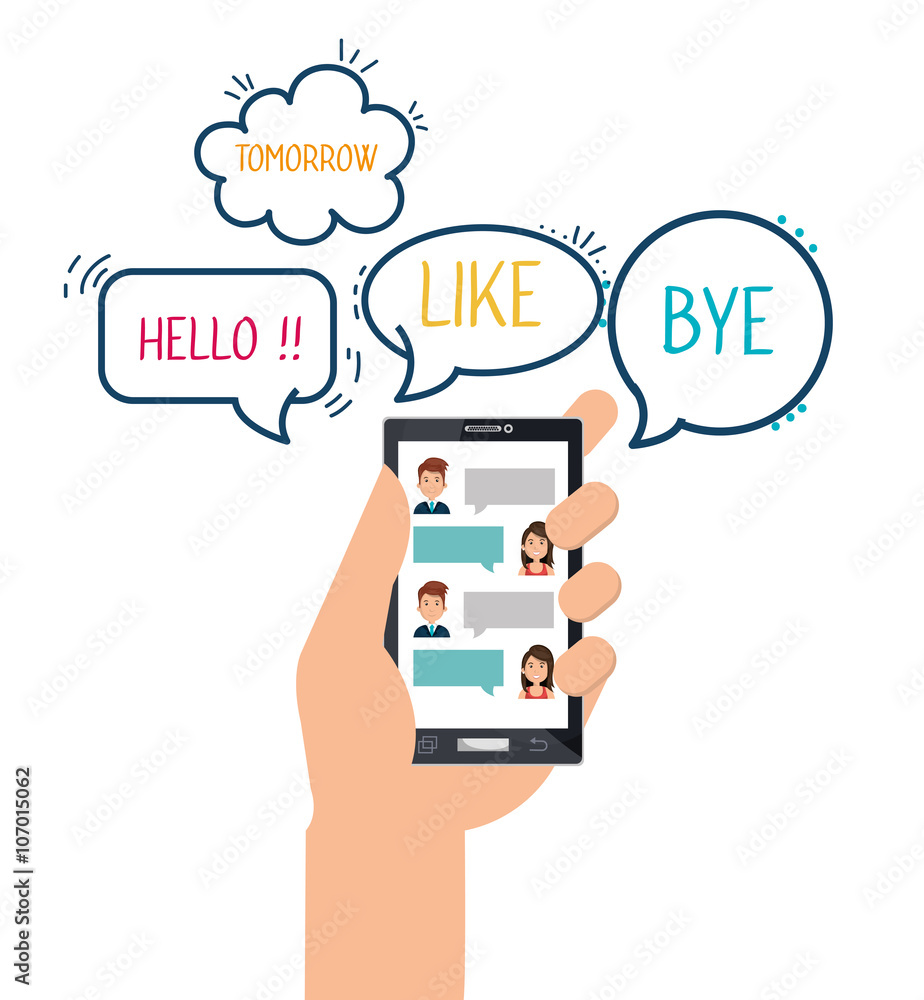 mobile chat design mobile chat design