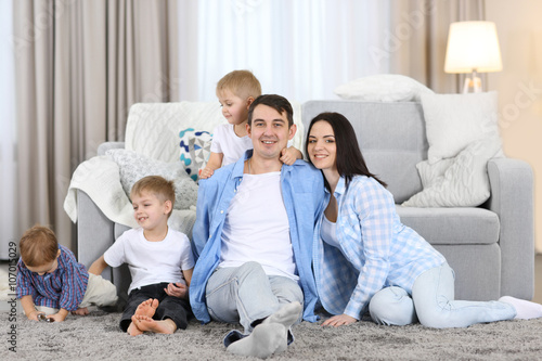 Family concept. Happy famil...