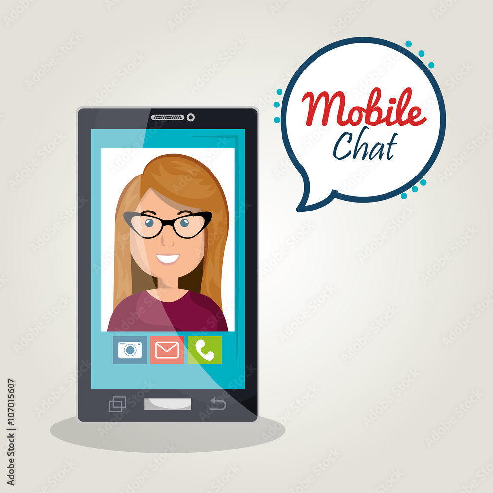 mobile chat design mobile chat design