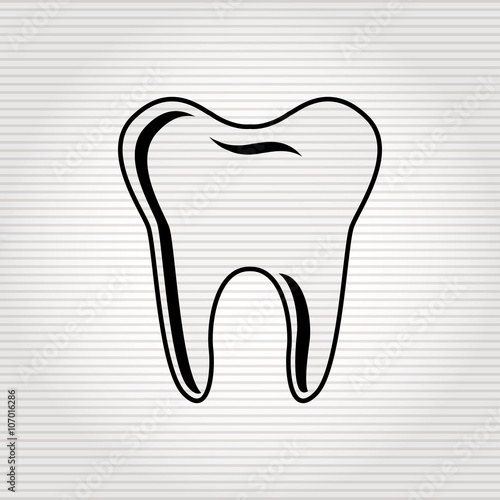 dental care icon design 
