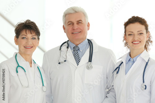 Team of smiling doctors ind...