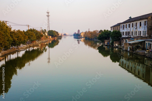 water town in Ningbo China © asiastock