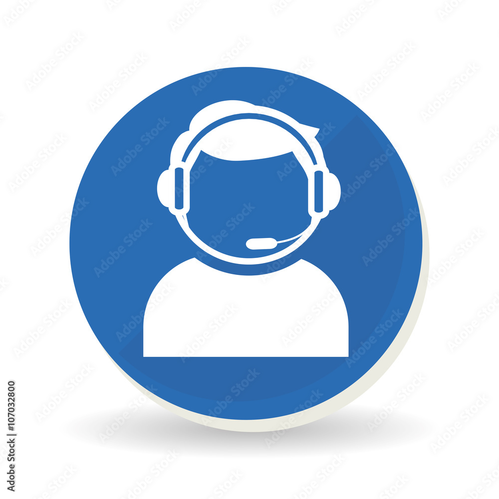 call center icon design