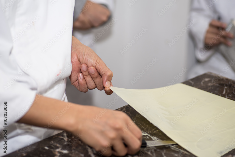 making cake's with cream