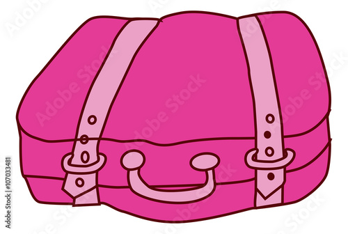 travel luggage illustration